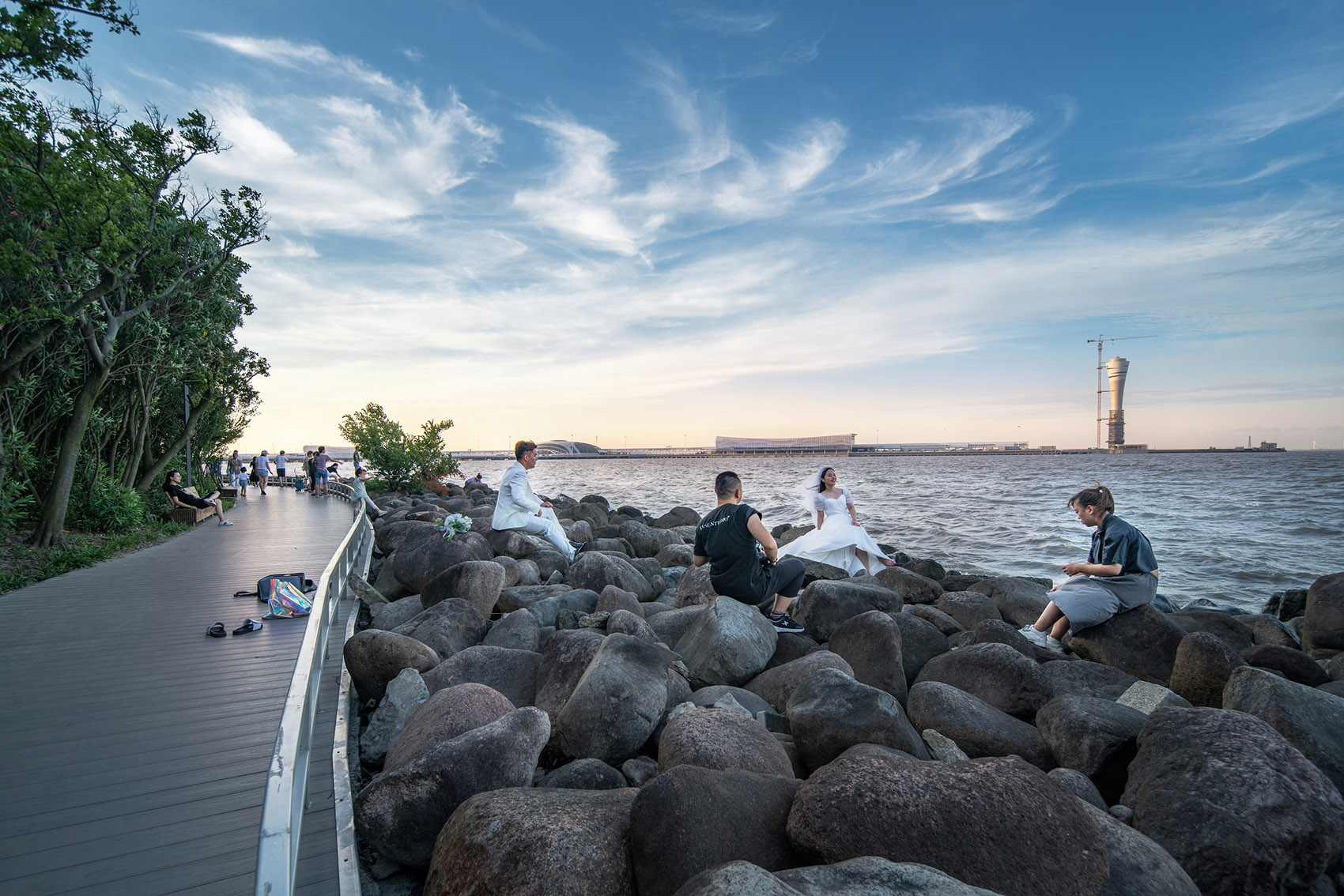 Ecological and Civic Transformation of the Waterfront of Baoshan Binjiang Phase I by Daguan Landscape Design