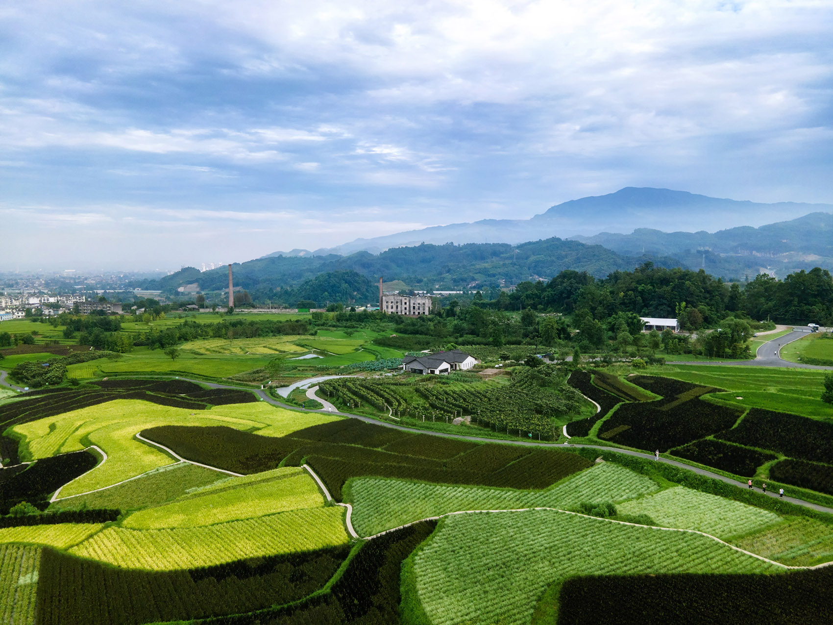 Gaoqiao Town Emei China by sichuan LEDA Landscape Design Co Ltd