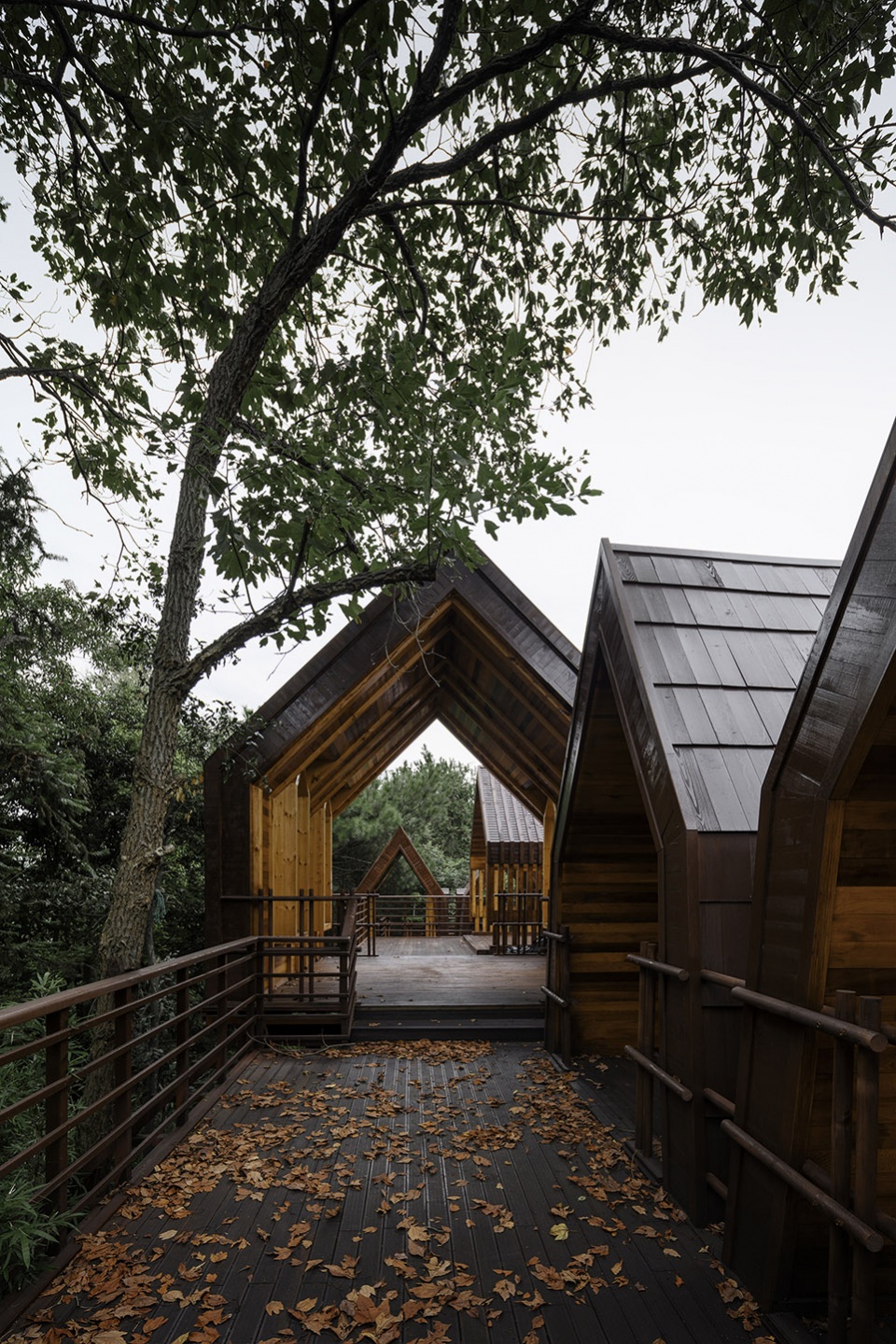 cabin fairy town by parallect design