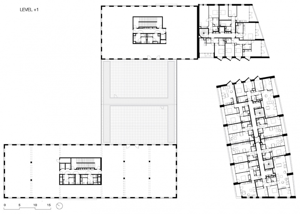 ilot 13B Rives de la Haute Deule by KAAN Architecten