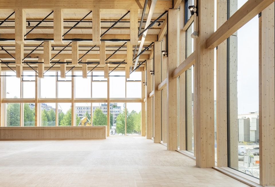 sara cultural centre by white arkitekter