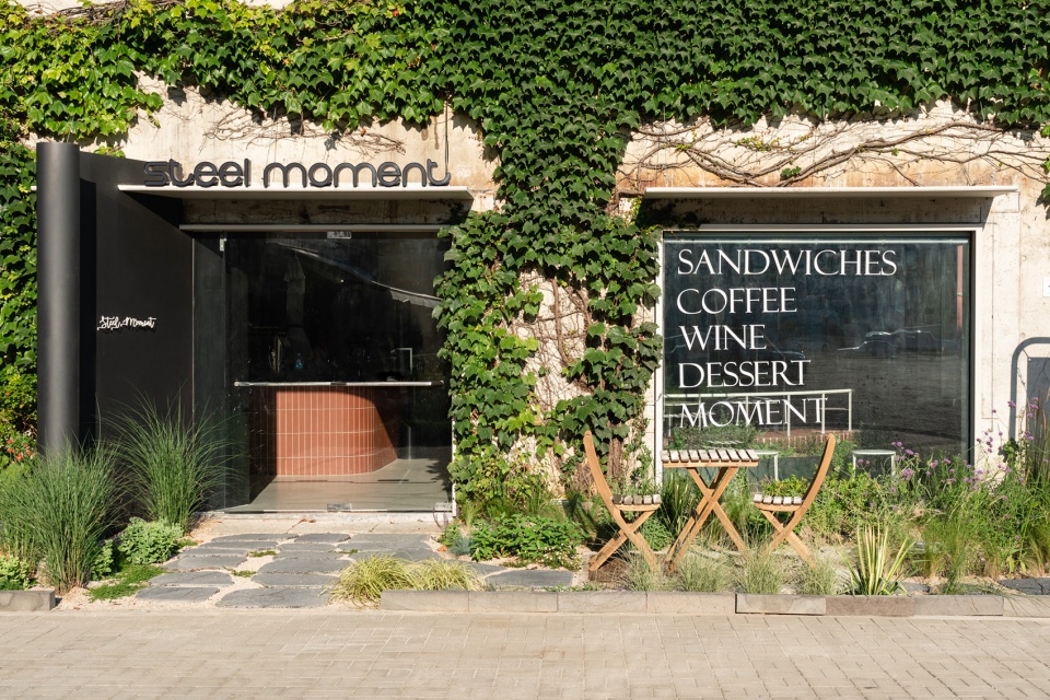 steel moment coffee shop and bakery by assemble project 1