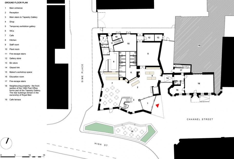 great tapestry of scotland gallery by page park architects