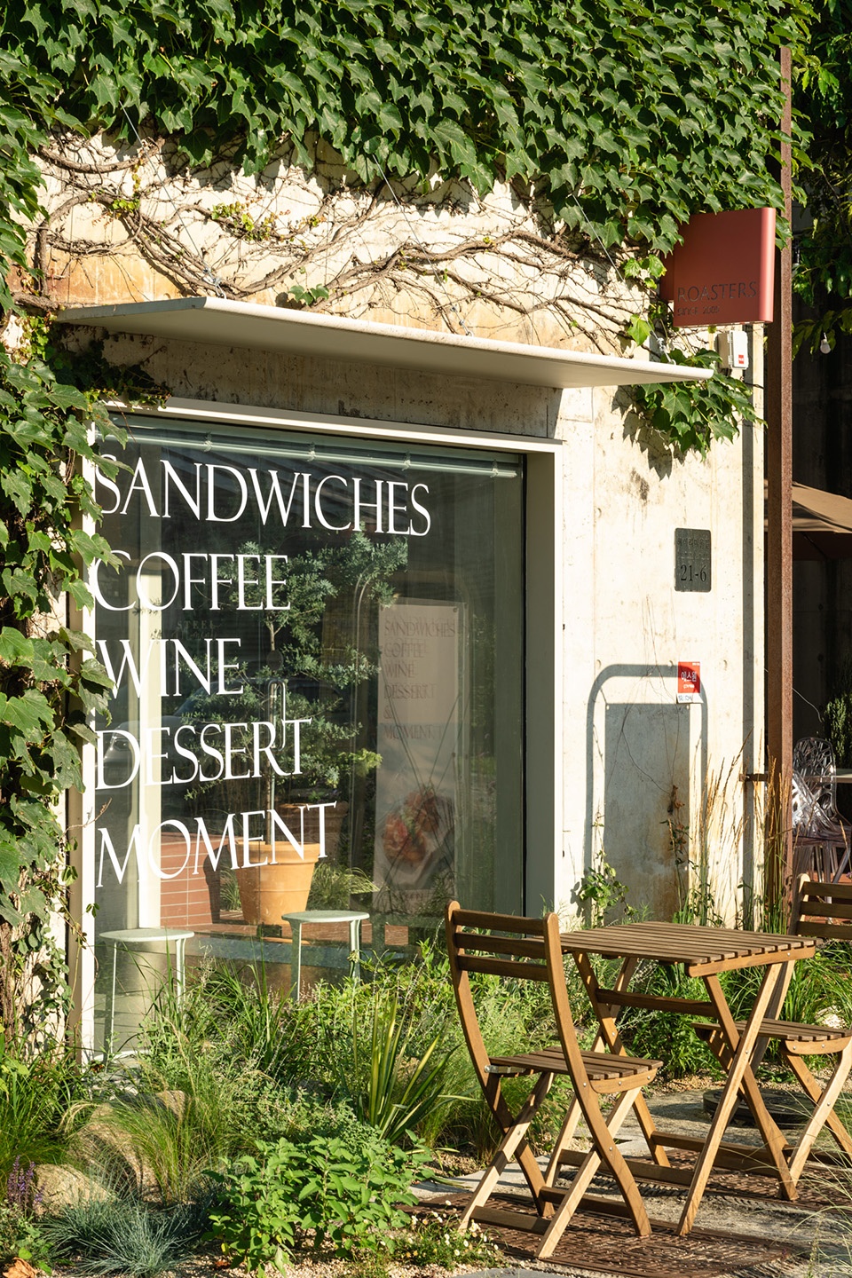 steel moment coffee shop and bakery by assemble project