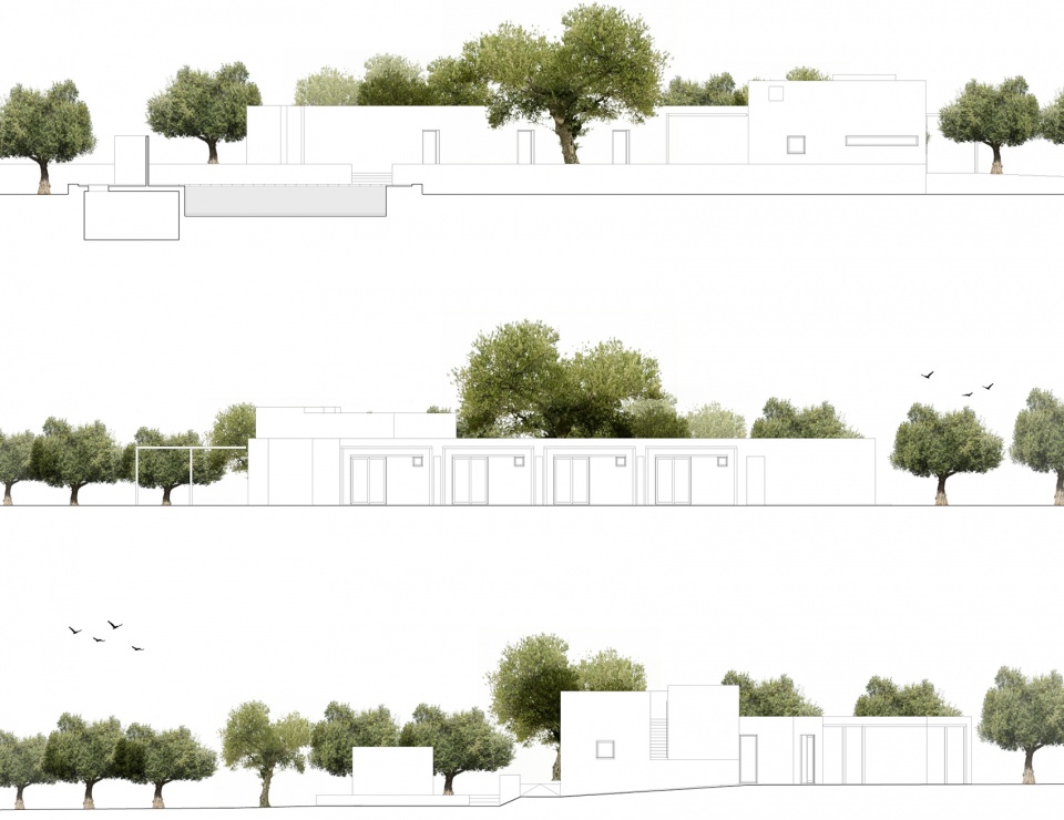 uliveto house by noname studio