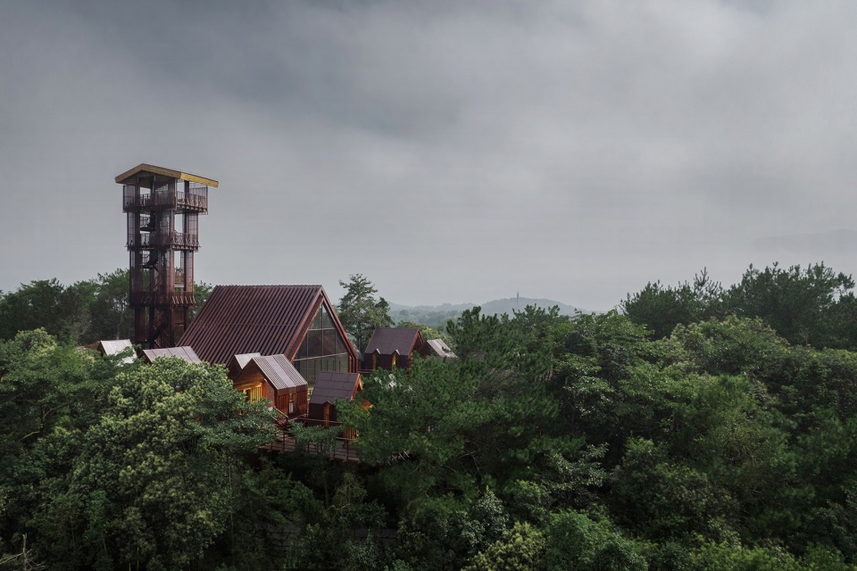 cabin fairy town by parallect design