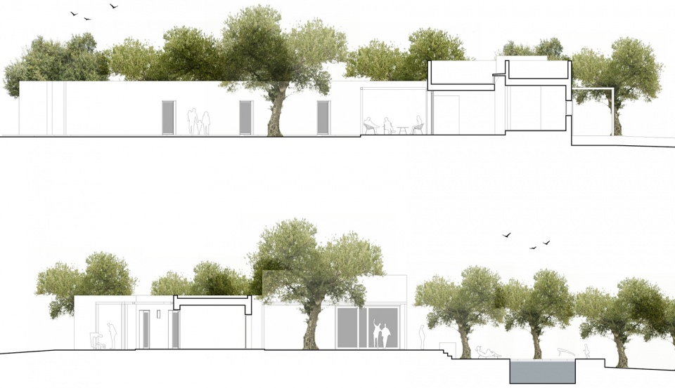 uliveto house by noname studio
