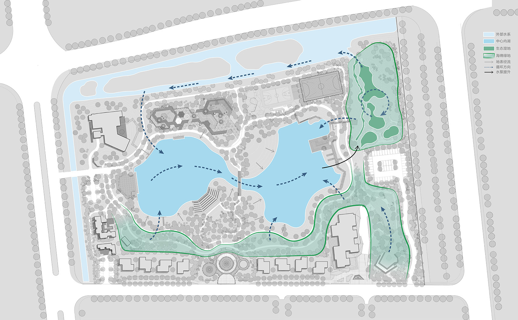 Xiangyu Park China by Yihe Planning and Design
