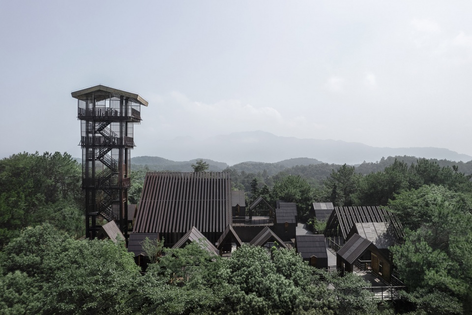 cabin fairy town by parallect design