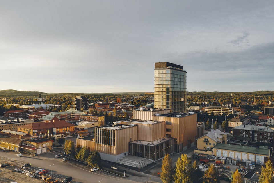 sara cultural centre by white arkitekter