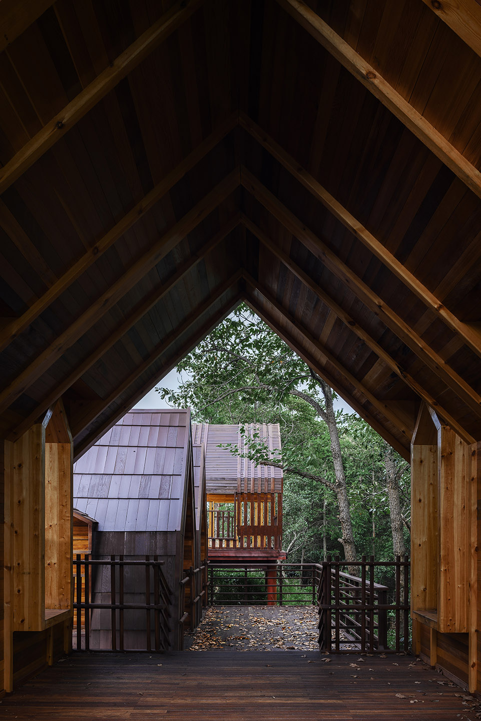 cabin fairy town by parallect design