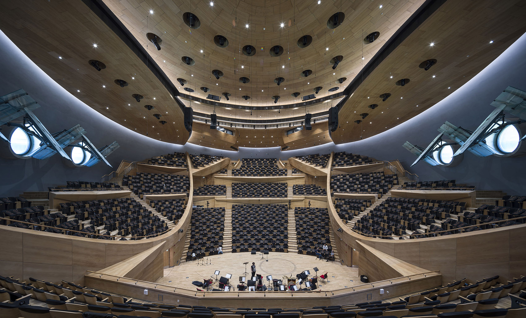 the presidential symphony orchestra concert hall by uygur architects