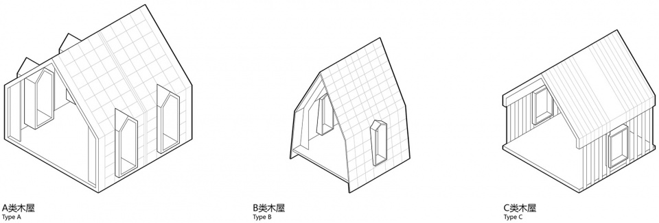 cabin fairy town by parallect design