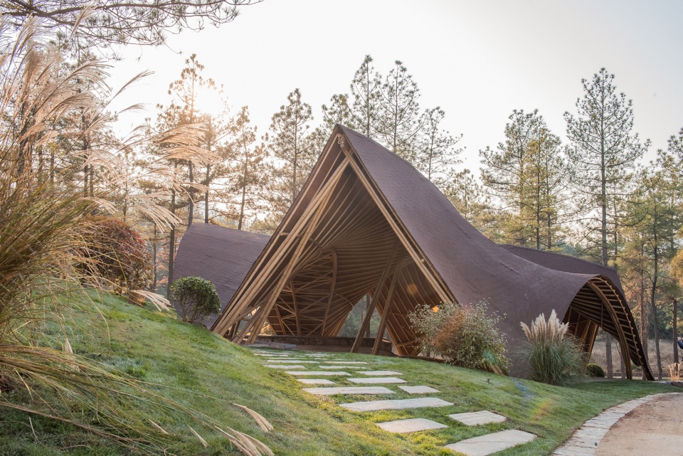 pavilion of wind china by caup