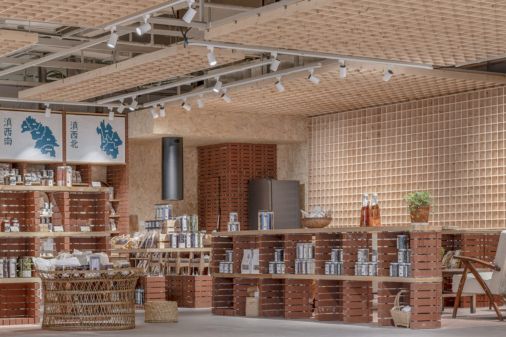 shiyefengwu store interior china by tuw