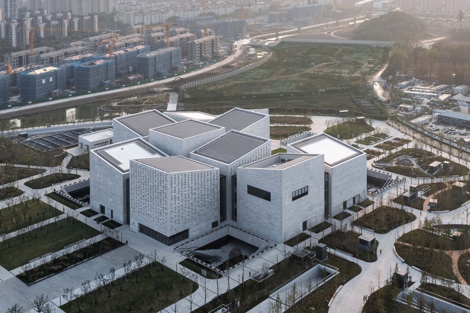 Suzhou Museum West by gmp