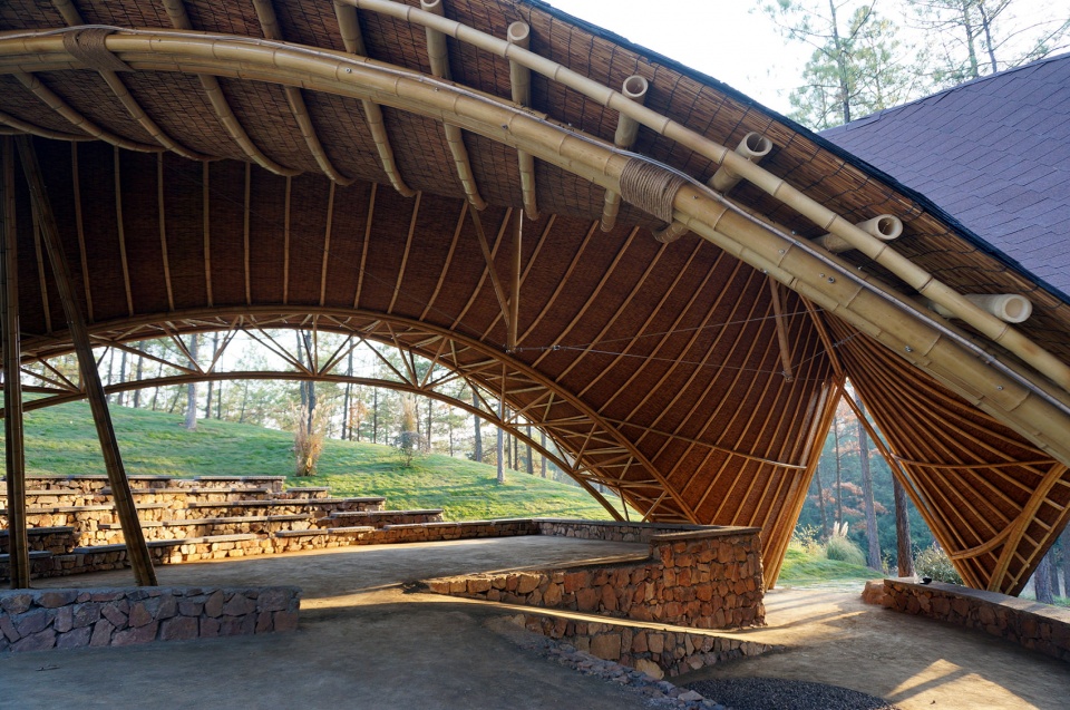 pavilion of wind china by caup