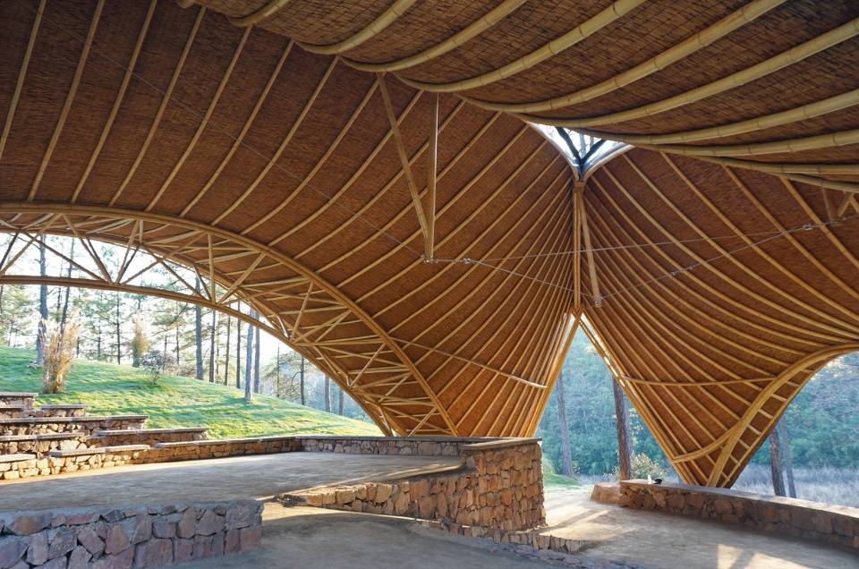 pavilion of wind china by caup