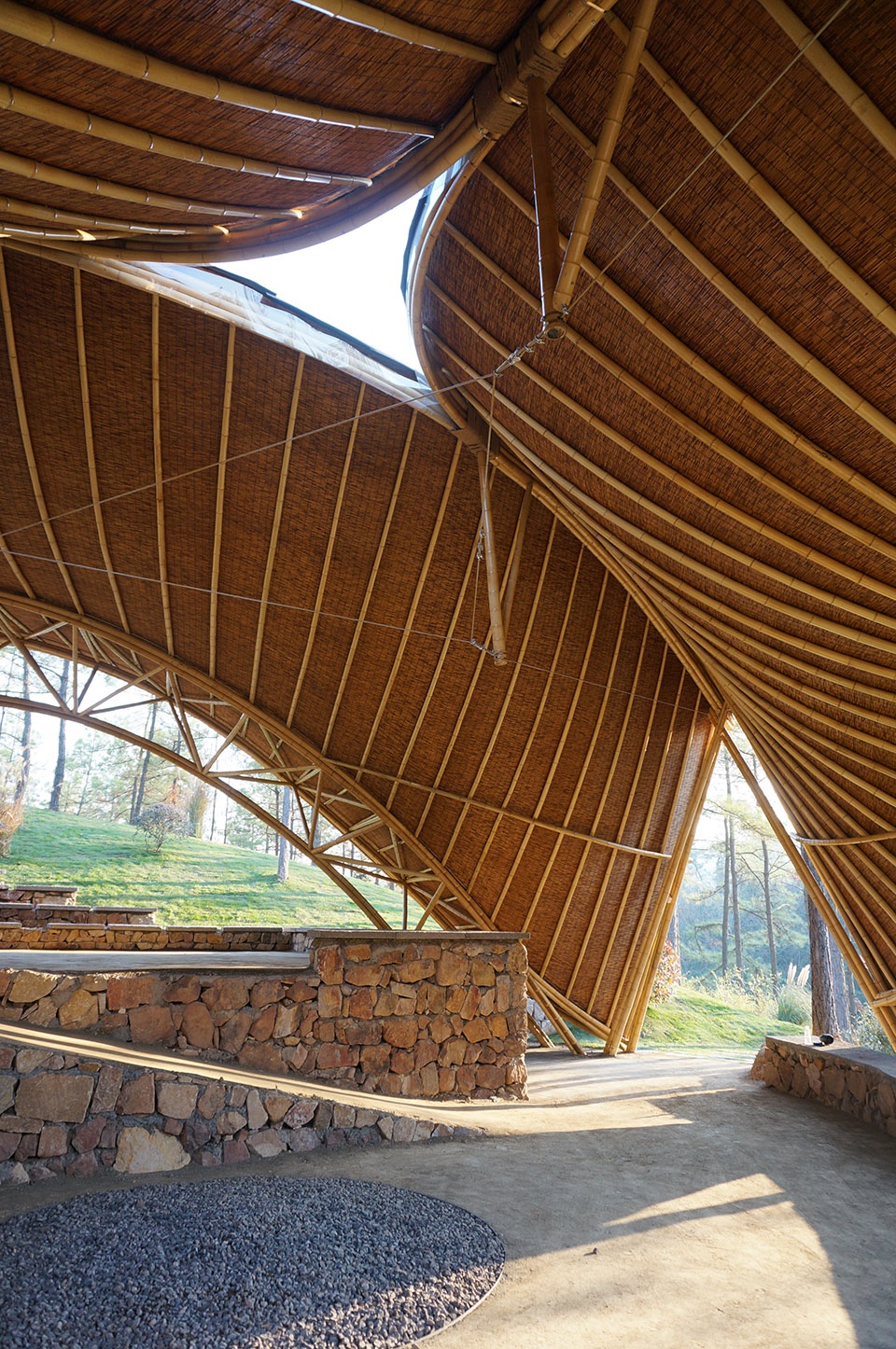 pavilion of wind china by caup