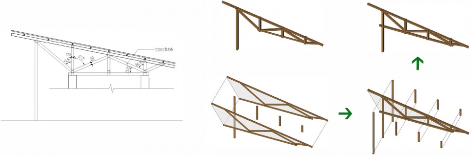 Design of Rural Auditorium and Bronze Statue Memorial Square in Former Residence of Pei kang Chang ADAP
