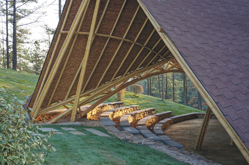 pavilion of wind china by caup