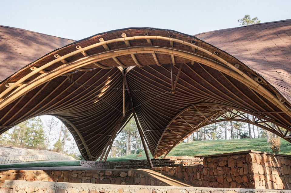 pavilion of wind china by caup