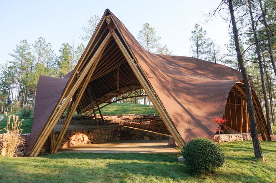 pavilion of wind china by caup