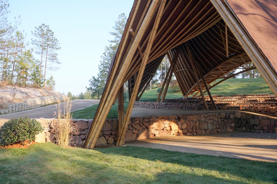 pavilion of wind china by caup