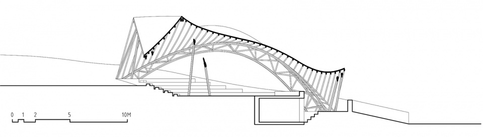 pavilion of wind china by caup