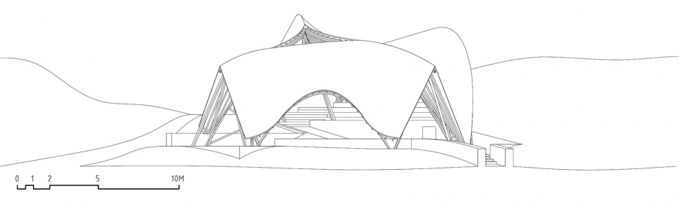 pavilion of wind china by caup