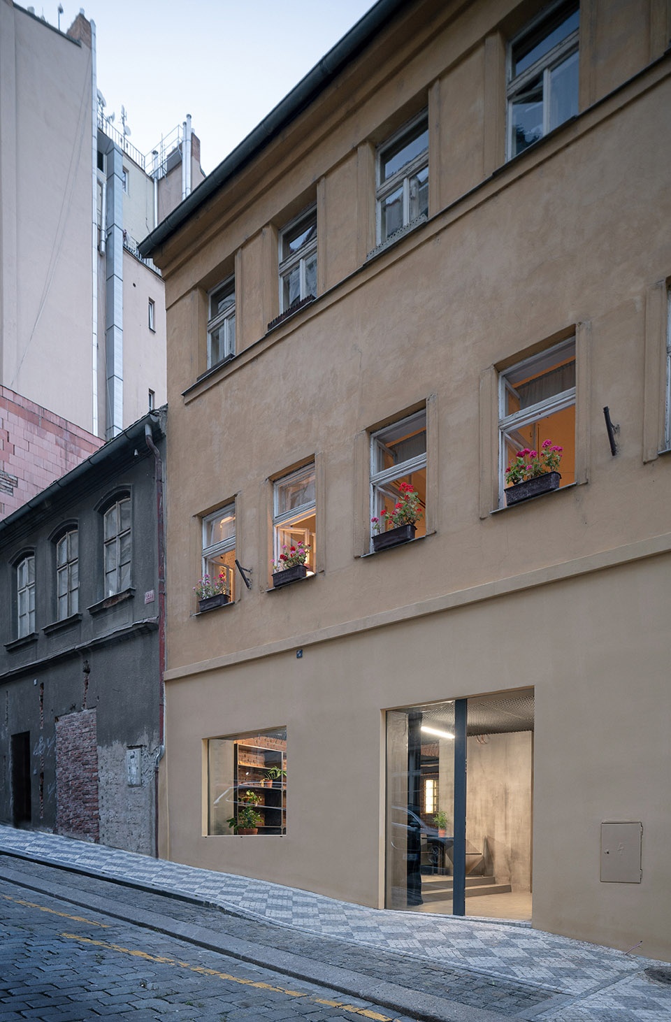 Bar Studio Krymska in Prague by PAPUNDEKL ARCHITECTS