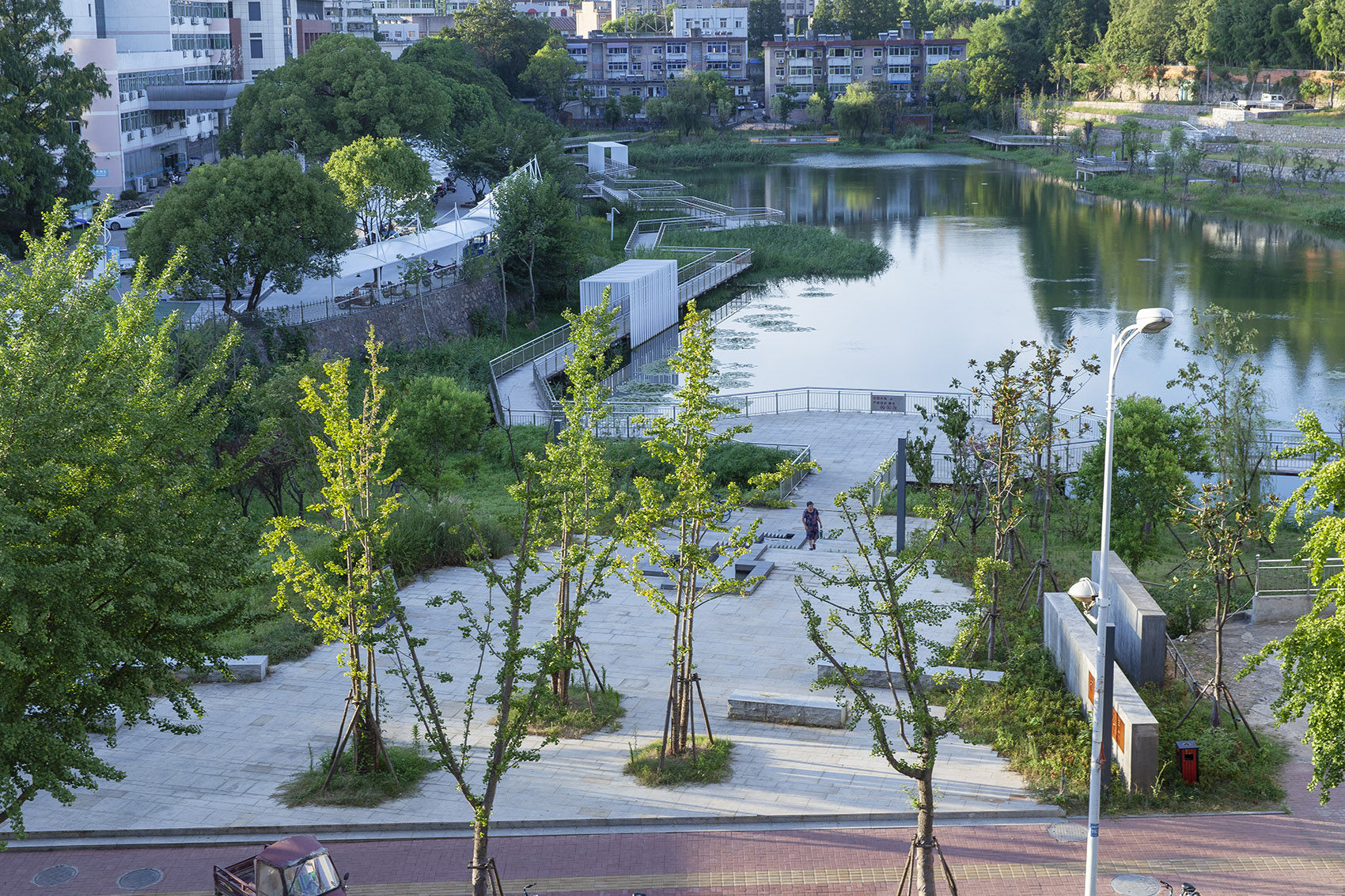 Chizhou City Moat Heritage Park Chizhou Anhui by UP S
