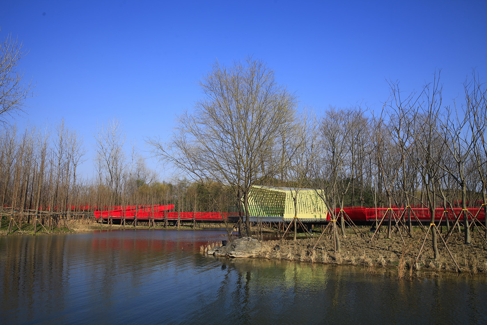 Jiaxing Nanhu Park China by Turenscape