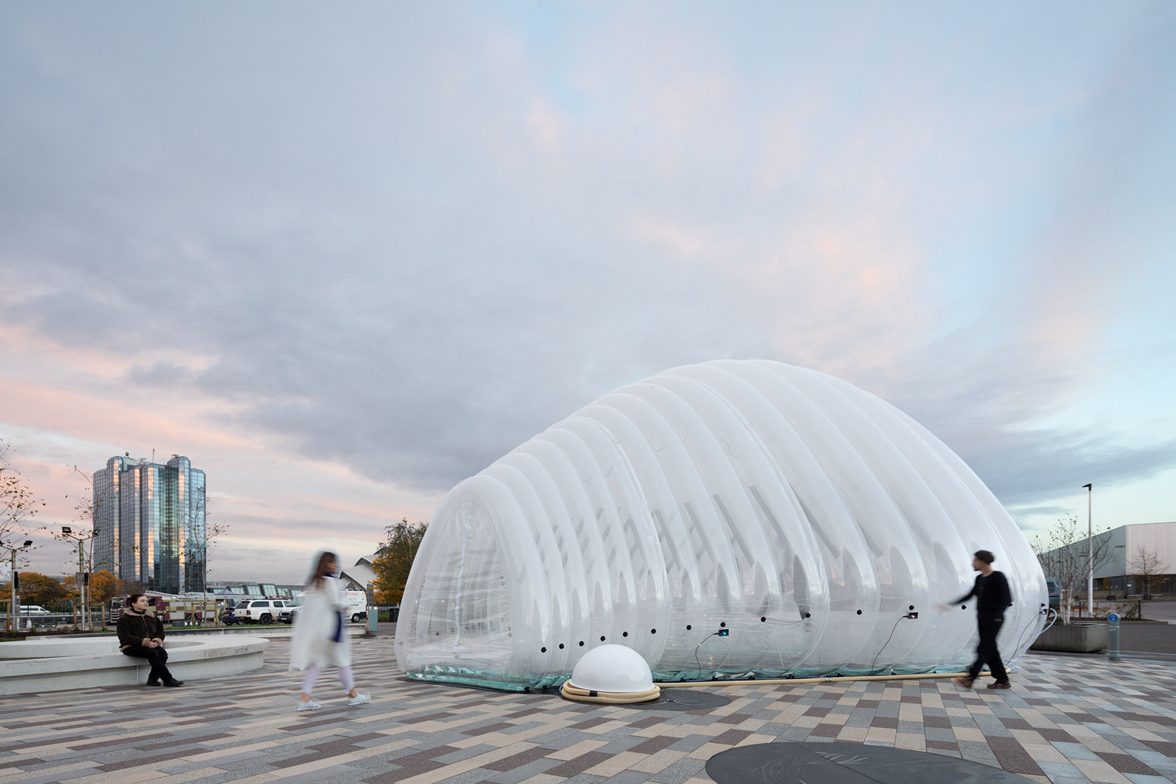 air bubble air purifying eco machine by ecologicstudio