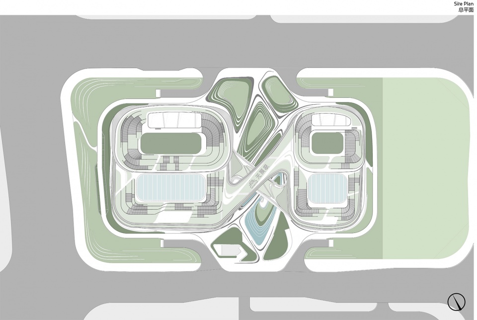 infinitus plaza guangzhou china by zaha hadid architects
