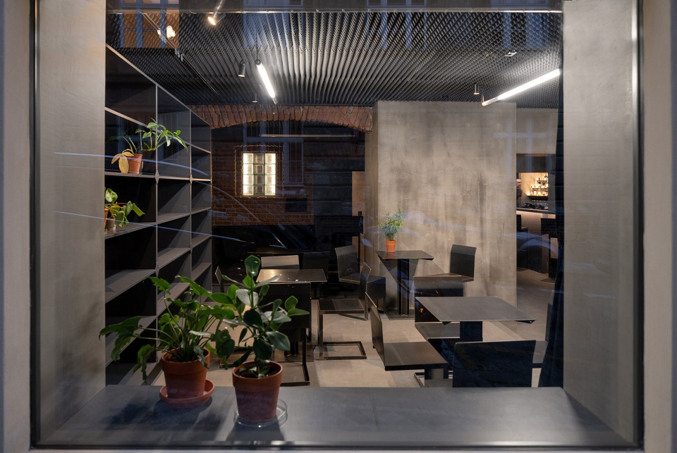 Bar Studio Krymska in Prague by PAPUNDEKL ARCHITECTS