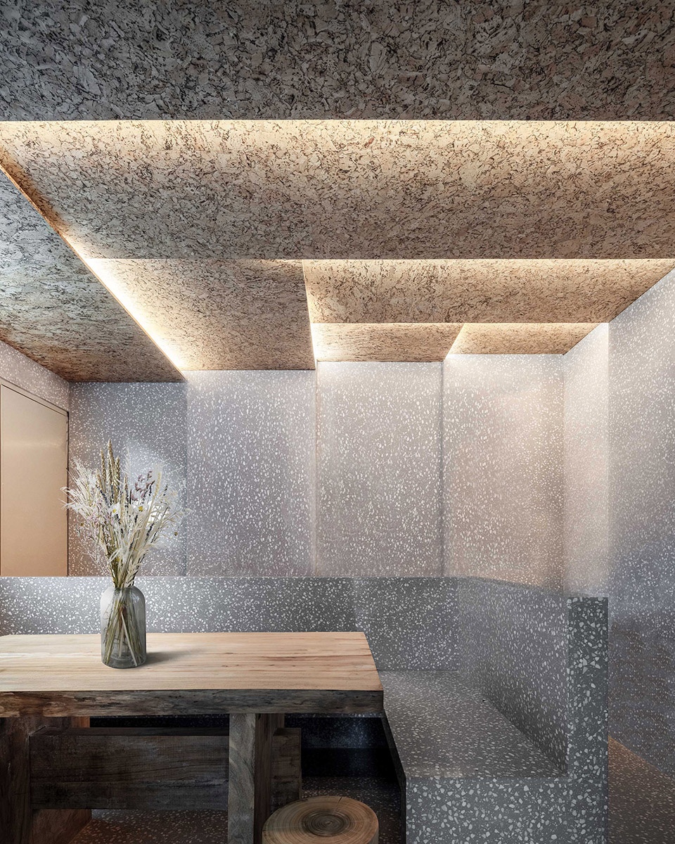 Layered biophilic restaurant in Shanghai by MAP