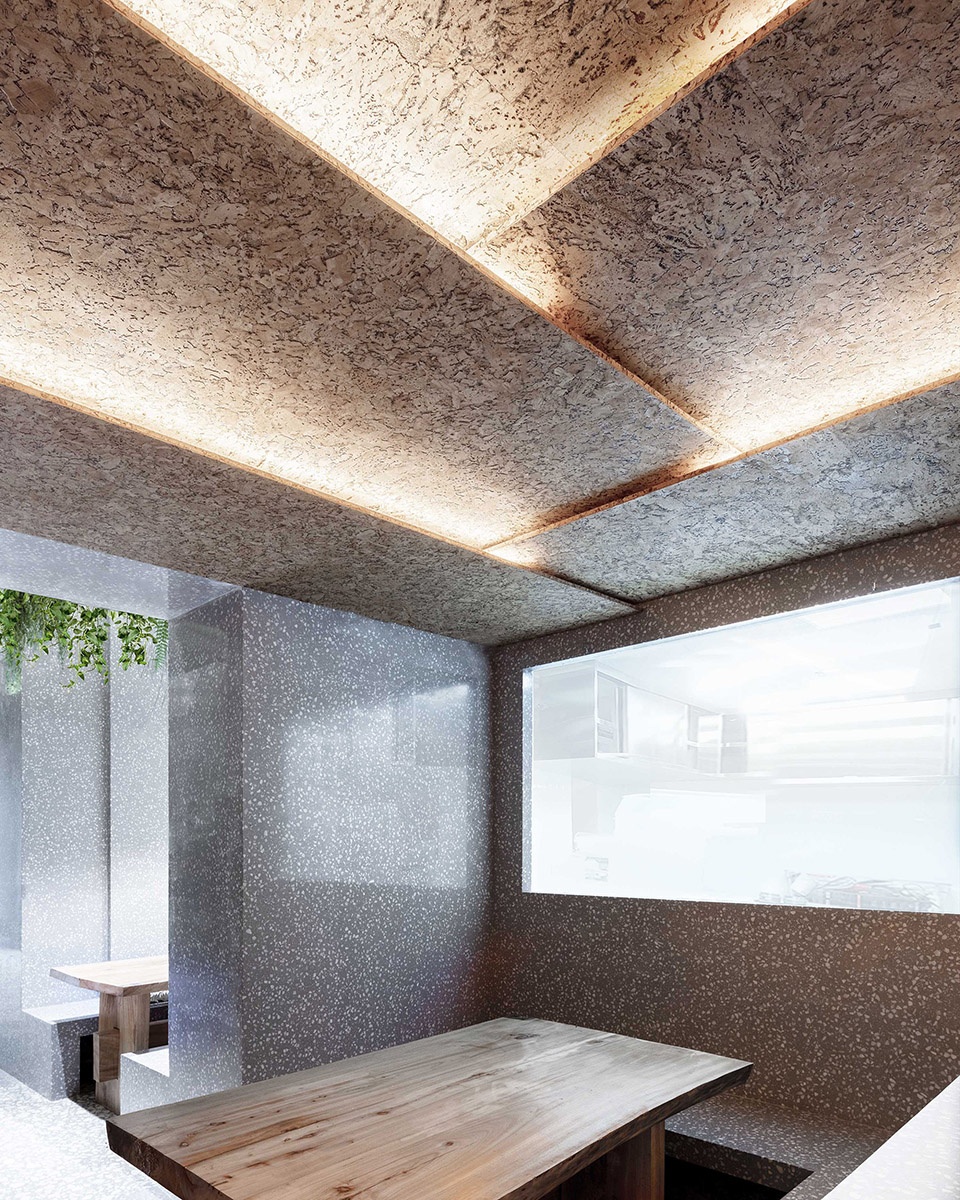 Layered biophilic restaurant in Shanghai by MAP