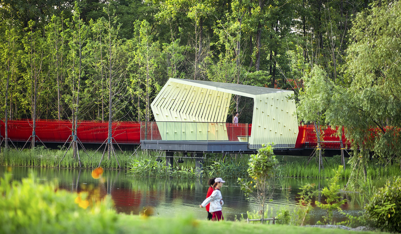 Jiaxing Nanhu Park China by Turenscape