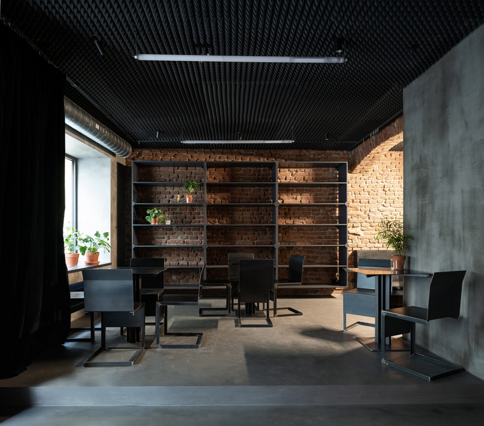 Bar Studio Krymska in Prague by PAPUNDEKL ARCHITECTS