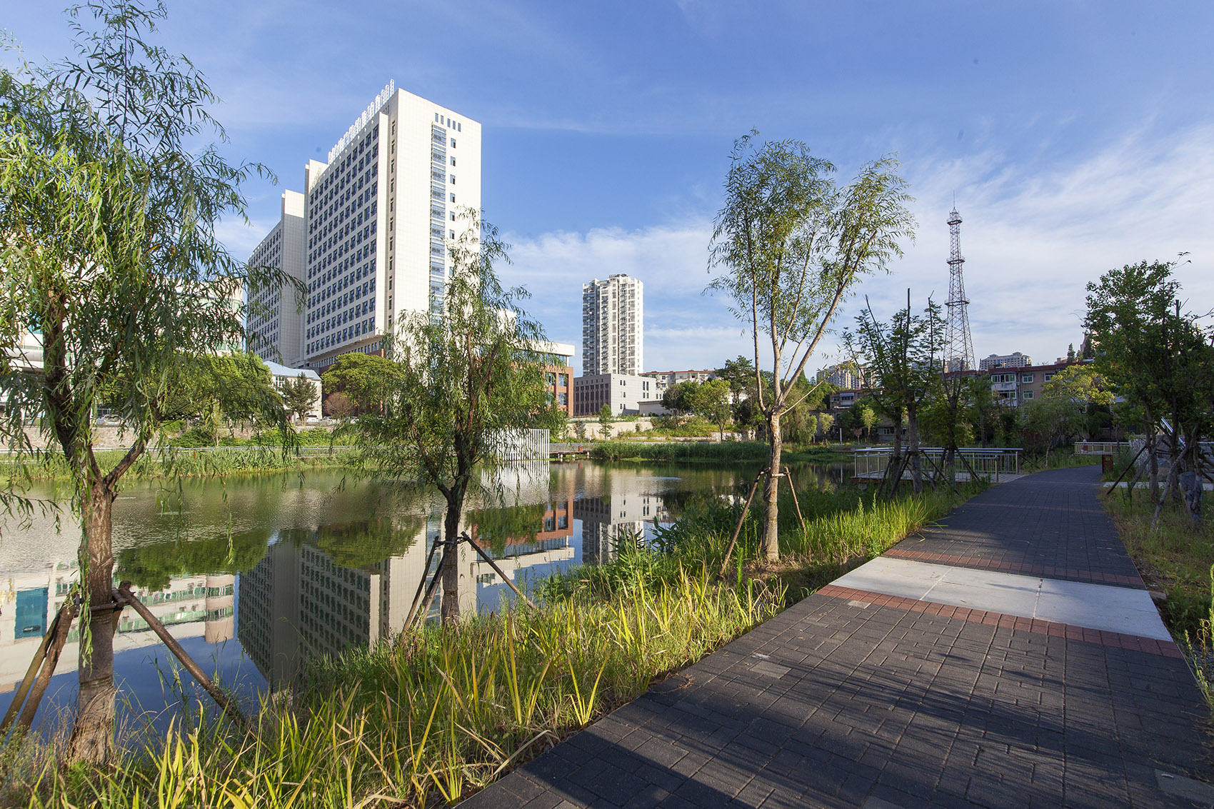 Chizhou City Moat Heritage Park Chizhou Anhui by UP S