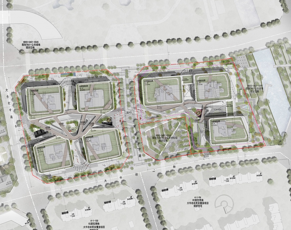 cofco tianheng alpha school park china by shanghai jund architects