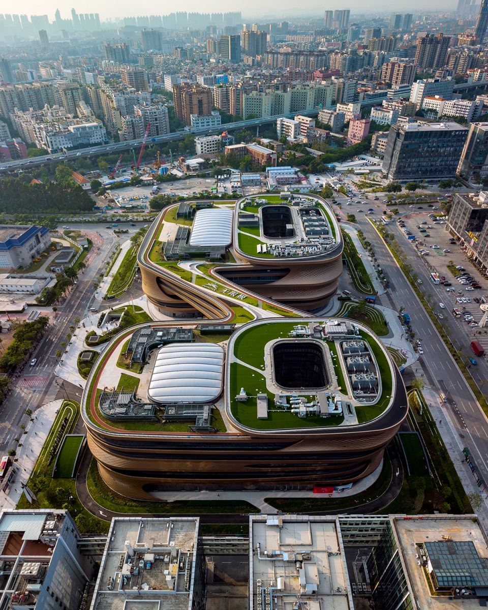 infinitus plaza guangzhou china by zaha hadid architects