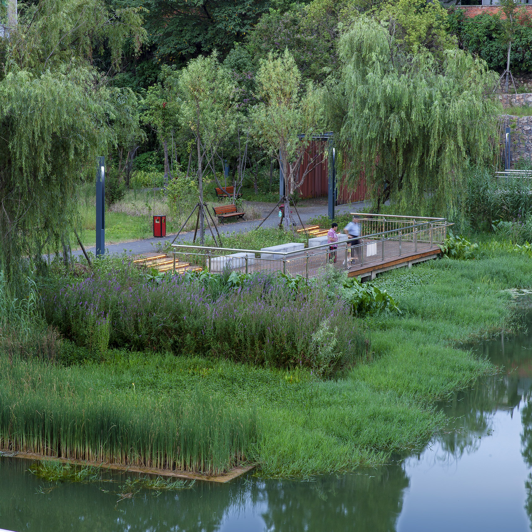 Chizhou City Moat Heritage Park Chizhou Anhui by UP S