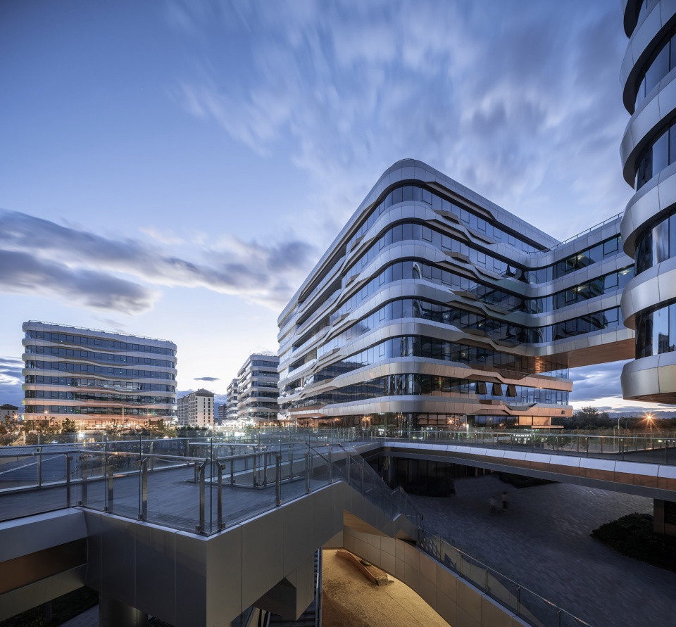 cofco tianheng alpha school park china by shanghai jund architects