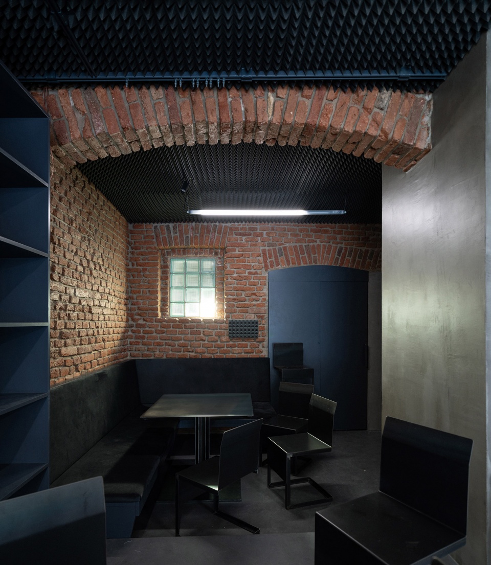 Bar Studio Krymska in Prague by PAPUNDEKL ARCHITECTS