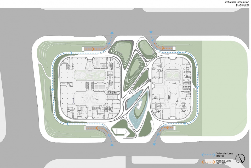 infinitus plaza guangzhou china by zaha hadid architects