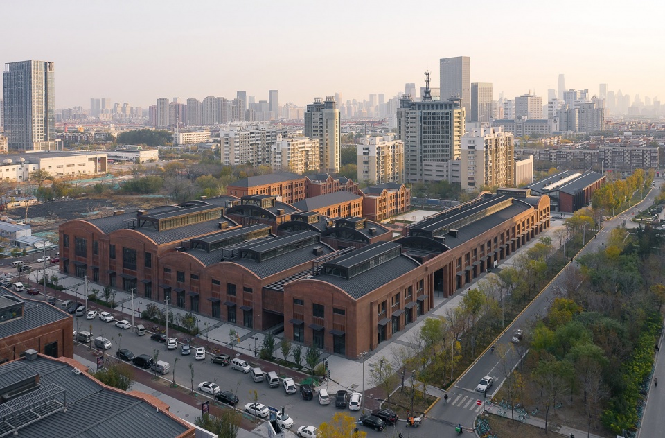 reconstruction of the old tianjin tractor factory plot j tianjin by shenzhen huahui design