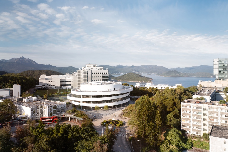 shaw auditorium hkust by henning larsen
