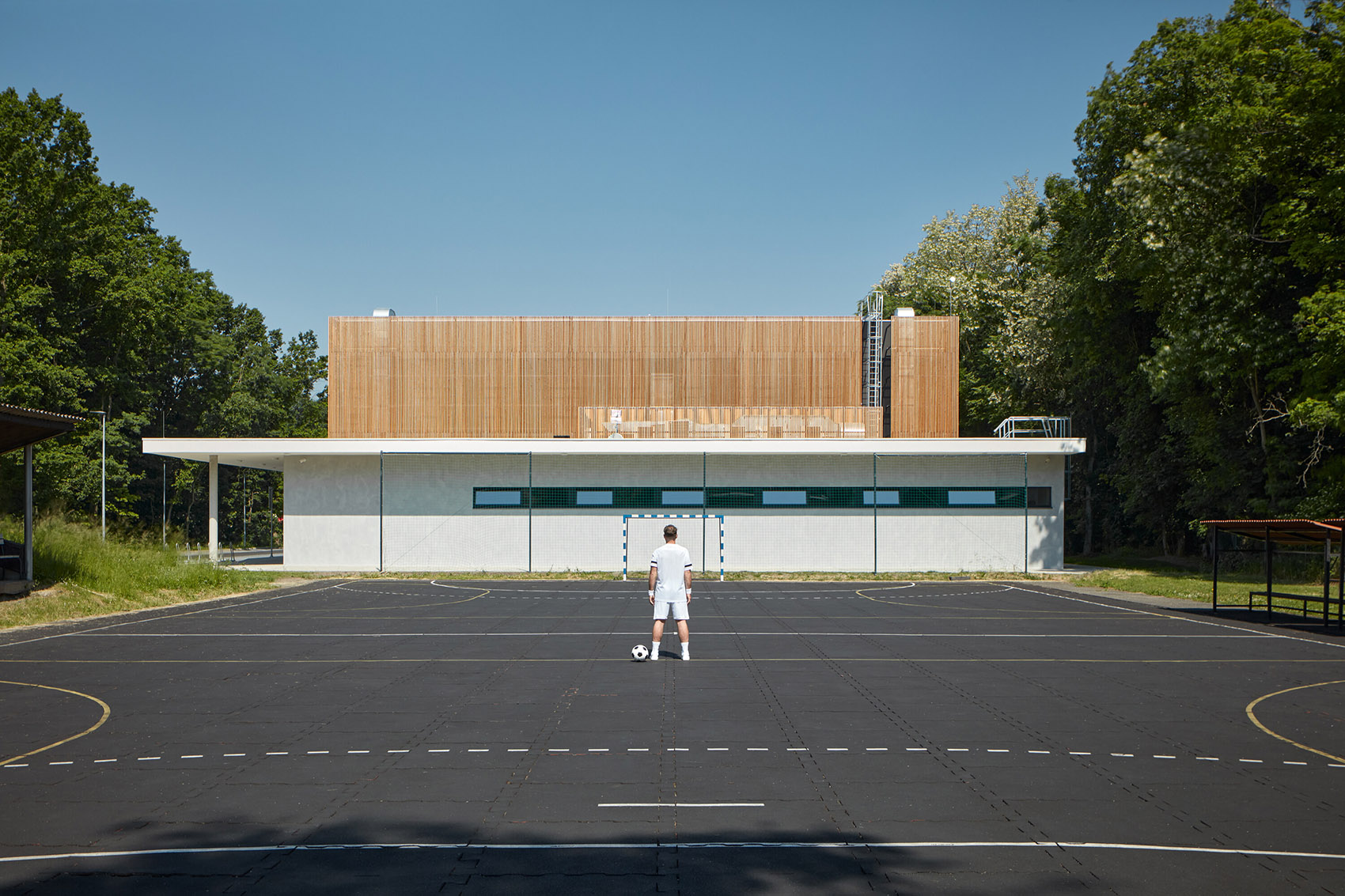 sports hall in borky by ov a